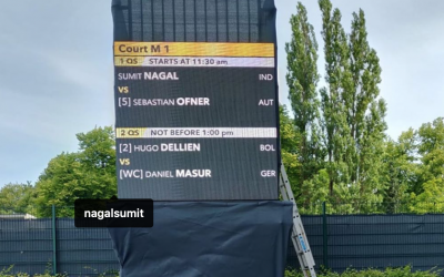 Sumit Nagal gewinnt sein Auftaktspiel beim ATB 500 in Hamburg (Quali)