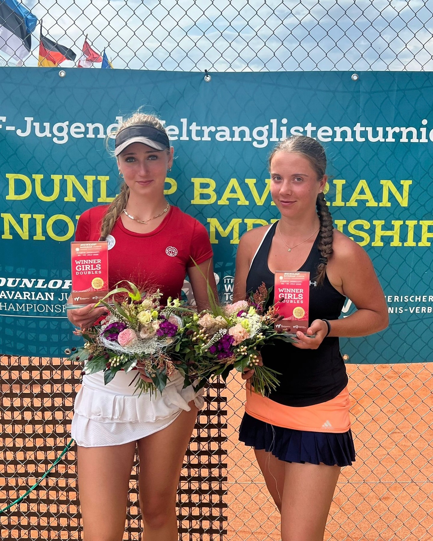 Gloria Reusch at the ITF J60 tournament in Fürth 2025
