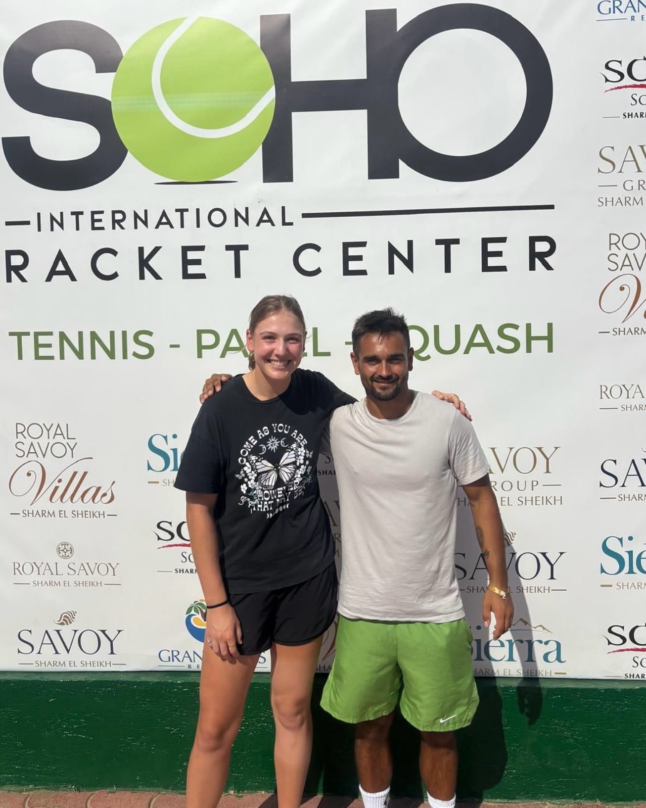Ellie Daniels at the ITF 15K Sharm El Sheikh 2025